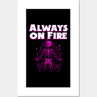 Always on Fire | Halloween 2023 Posters and Art